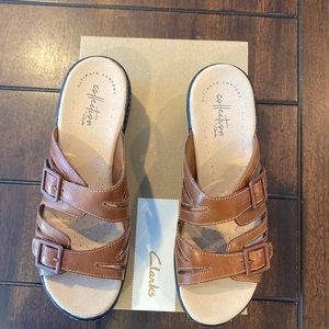 Clarks sandal. New in box. Size 7